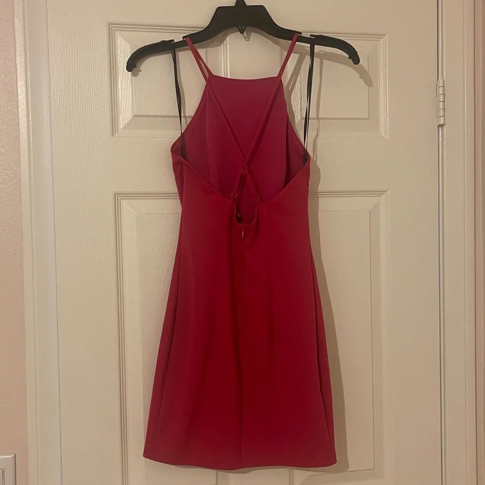 HOT PINK MINI DRESS💞 - Picture 2 of 3